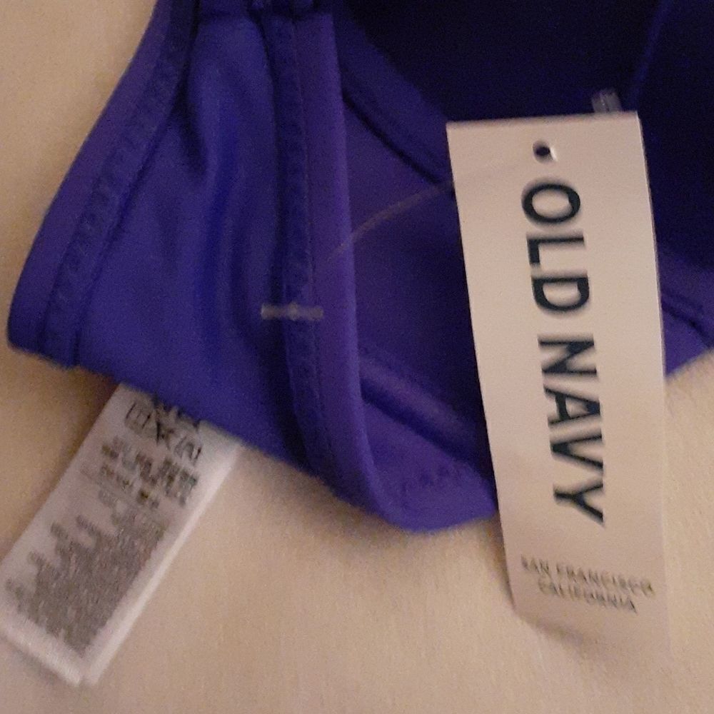 OLD NAVY PURPLE Swim bikini TOP SIZE M 🌈5 for $25 - Picture 4 of 5